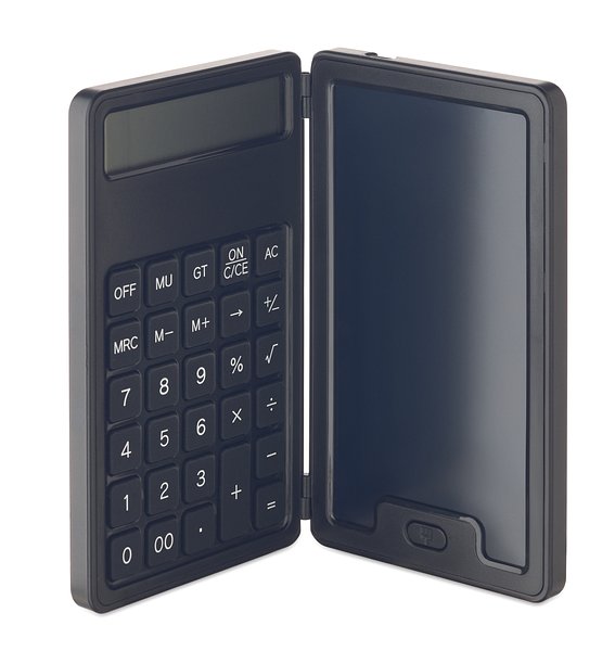 Taschenrechner mit LCD-Tafel Loretona