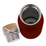 Isolier-Flasche mit Bambusdeckel, 500ml Miriori