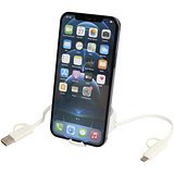 100 cm 5-in-1 Kabel aus recyceltem Kunststoff und Aluminium, einziehbar, für Datenübertragung und mit 45W Schnellladung - Merverdy