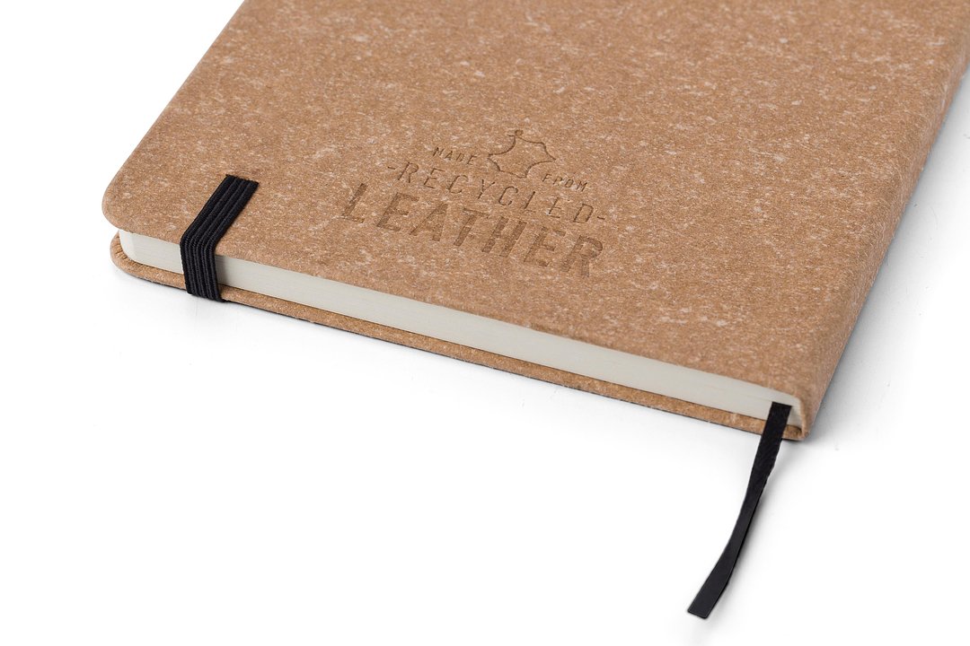 Notizbuch Helliull | Recyceltes Leder | A5 | Liniert