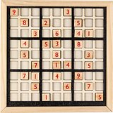 Holz-Sudoku-Spiel Uedivie