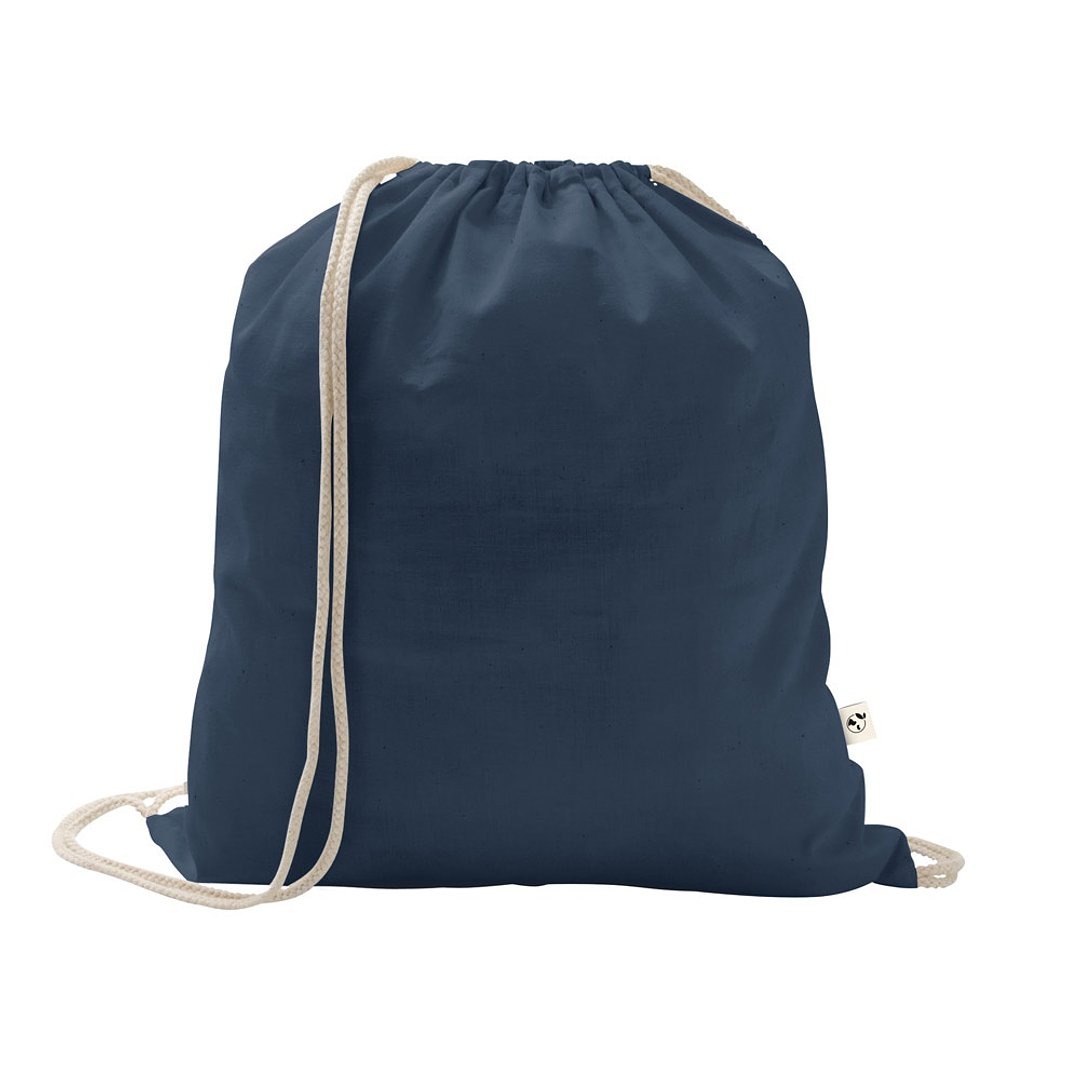 Rucksack aus recycelter Baumwolle (70%), Polyester (30% rPET) (140 g/m²) Giunrg