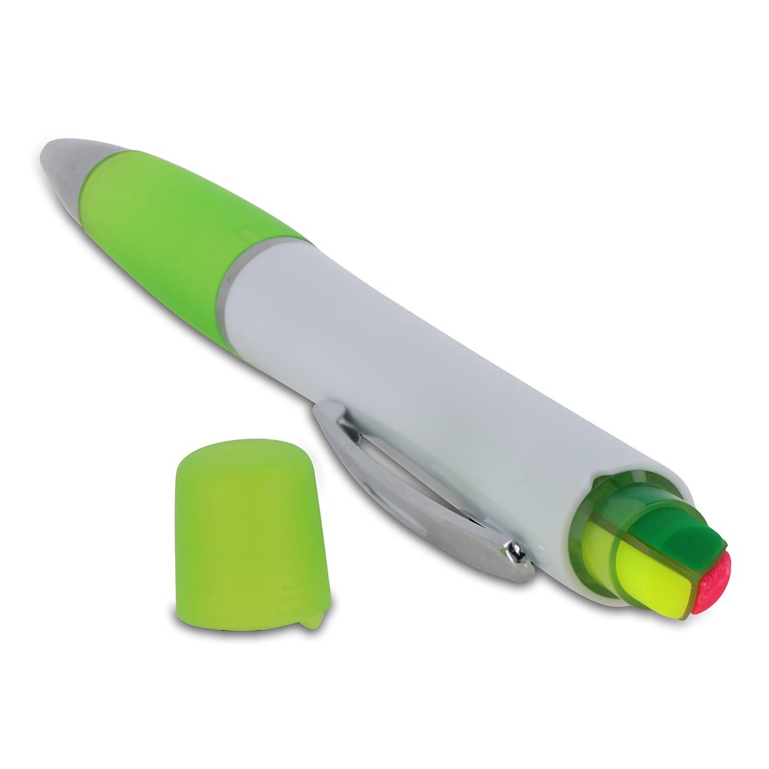 Kugelschreiber Hawaii mit dreifarbigem Textmarker Loldina