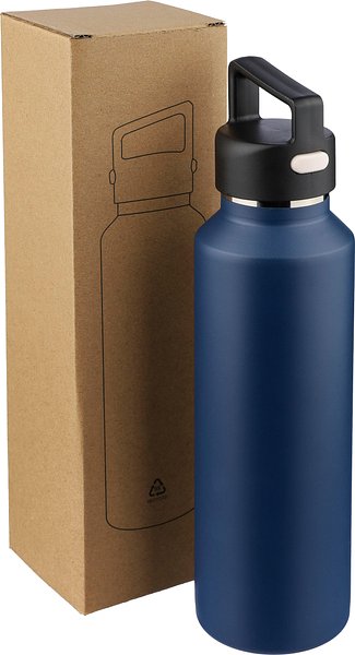 Recycelte doppelwandige Flasche aus Edelstahl 600 ml Bensehill