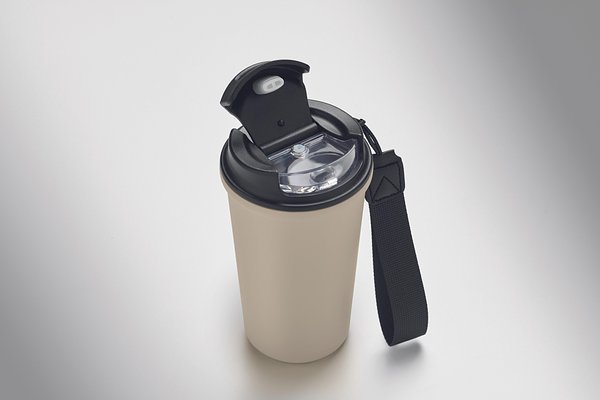 Becher recy. Edelstahl 400ml Anicorio