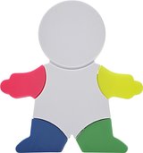 Textmarkerset Paltina | Männchenform | 4 Farben