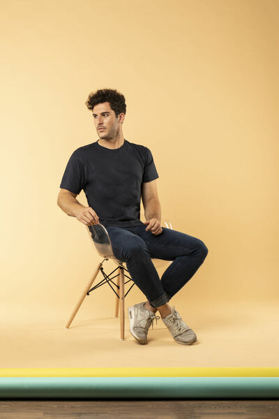 Erwachsene Farbe T-Shirt Idium