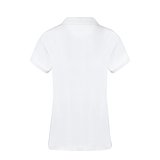 Erwachsene Frauen Weiss Polo-Shirt Idpan