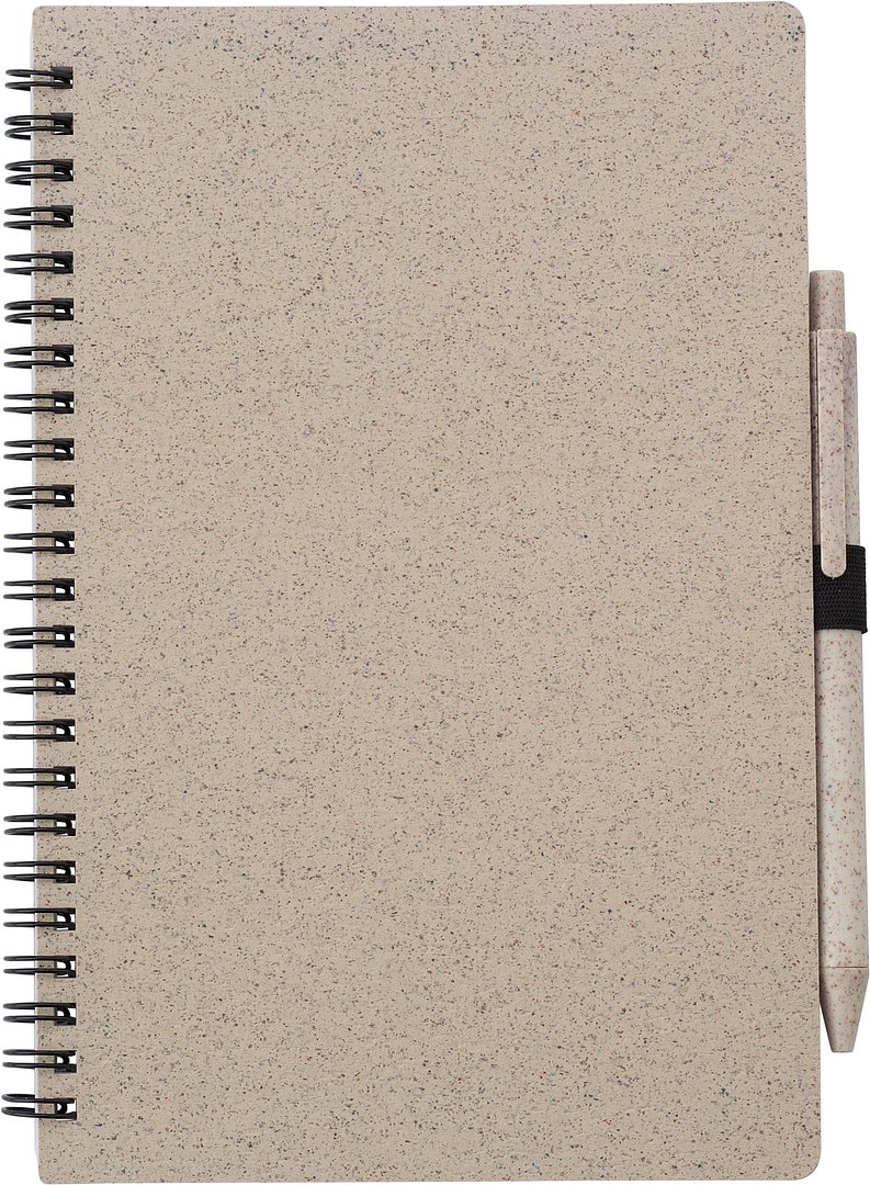 Notizbuch Dinatiang | Weizenstroh | A5 | Liniert
