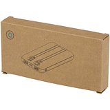 10 W 10.000 mAh Powerbank aus recyceltem Kunststoff mit 2 integrierten Kabeln - Adrina