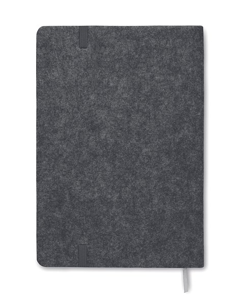 DIN A5 Notizbuch RPET-Filz Ciana