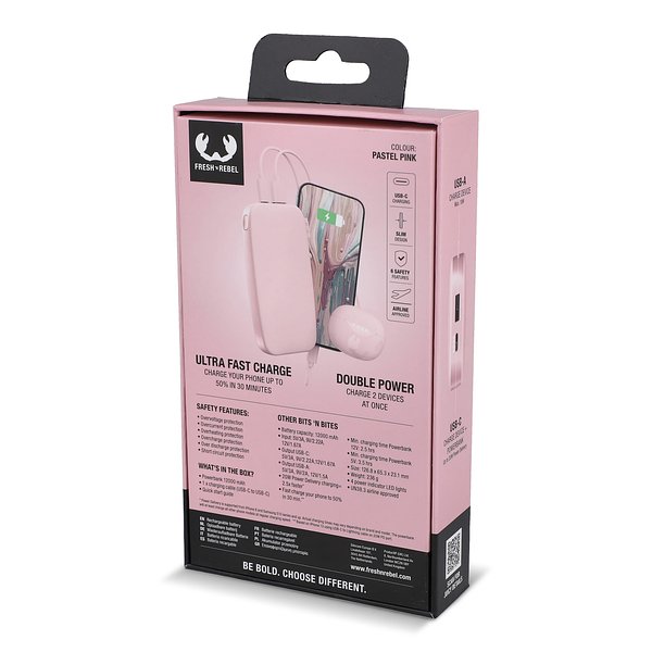 Powerbank 12.000mAh USB-C Ultra Fast Charging 20W Steivat