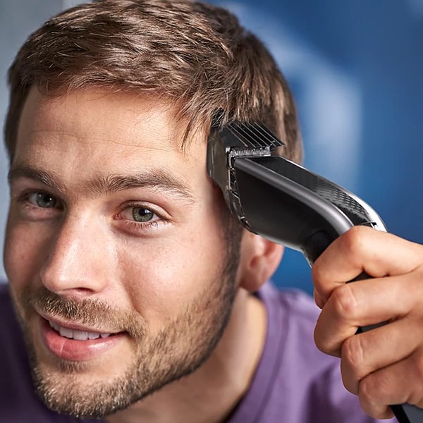 Philips Haarschneidemaschine mit waschbarem Kabel und Zubehör Luolfrg