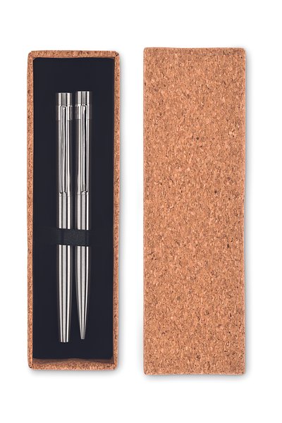 Schreibgeräte-Set aus Edelstahl Waregik