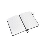 Notizbuch aus wasserbasiertem PU mit integriertem linierten Planer Ainatha