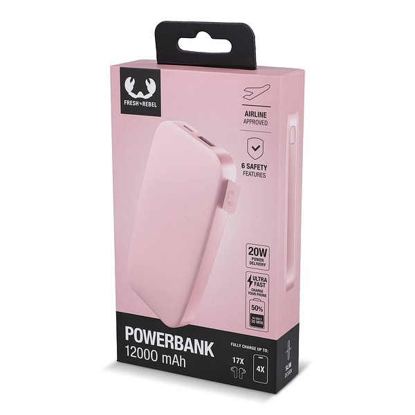 Powerbank 12.000mAh USB-C Ultra Fast Charging 20W Steivat