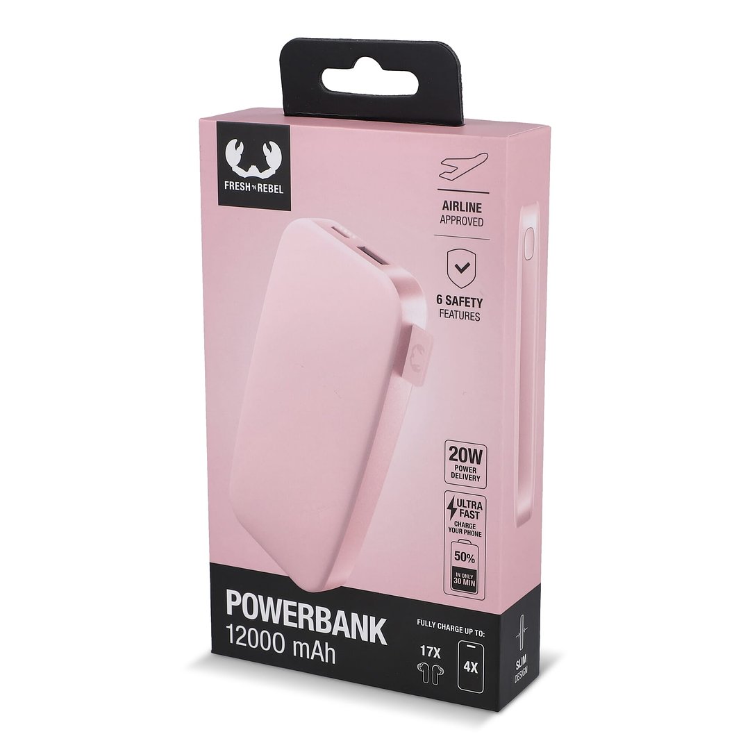 Powerbank 12.000mAh USB-C Ultra Fast Charging 20W Steivat