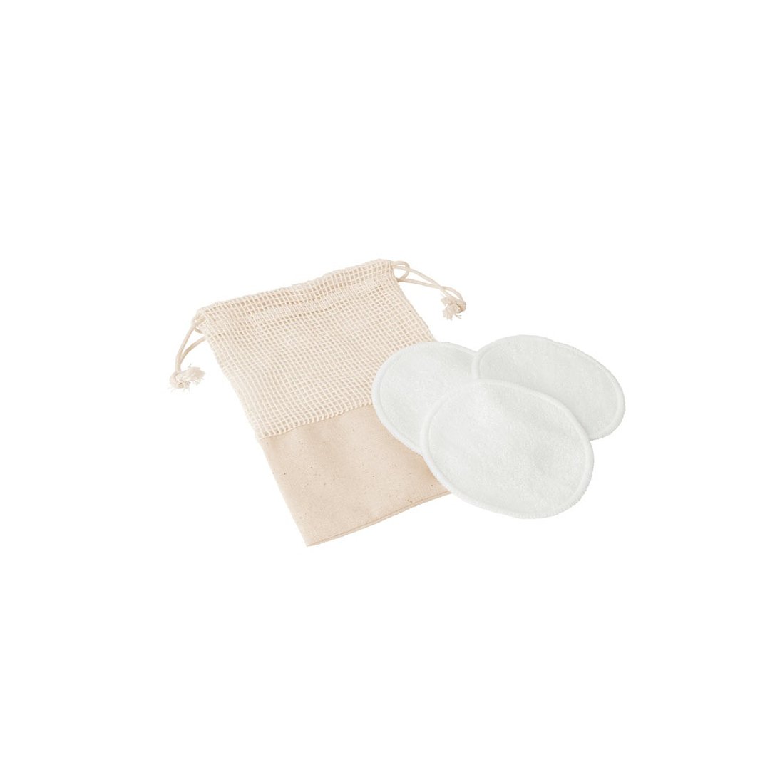 Set mit 3 waschbaren und wiederverwendbaren Gesichtsreinigungspads Andiner