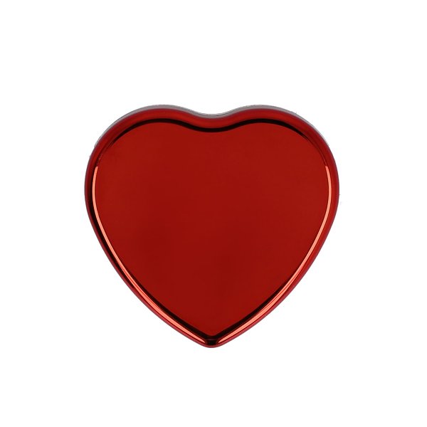 Lippenbalsam in Flacher metallischer Herzformdose Benini