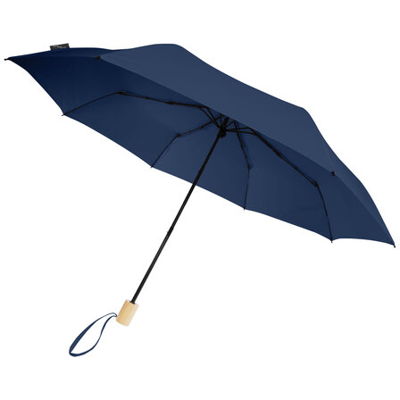 21'' faltbarer winddichter Regenschirm aus recyceltem PET - Uongla
