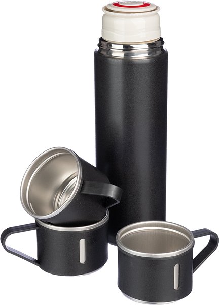 Thermosflaschen-Set Badrs | Edelstahl | 420 ml + 2 Becher