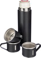 Thermosflaschen-Set Badrs | Edelstahl | 420 ml + 2 Becher