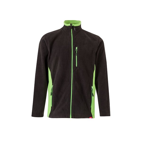 Zweifarbige Fleecejacke (220g/m²) aus Polyester (100%) Buoreni