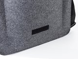 Laptoptasche Benin | Recycelter Filz | 15 Zoll | Klettverschluss