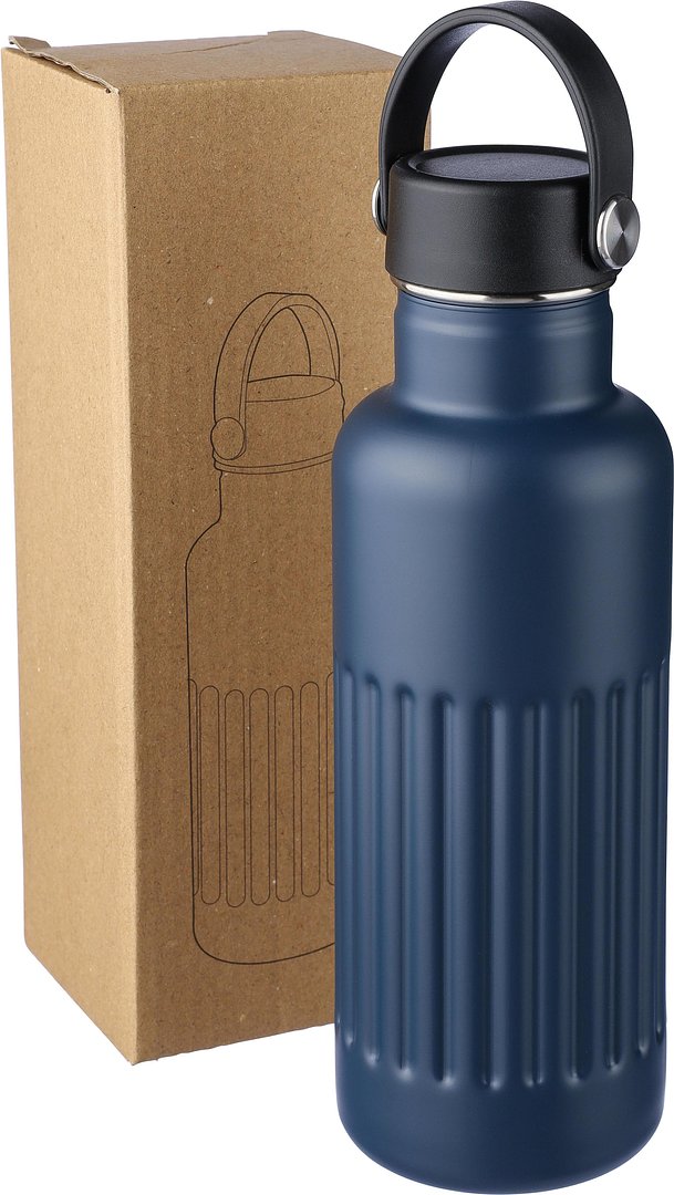 Recycelte Edelstahl-Trinkflasche mit doppelter Wand (500 ml) Benco
