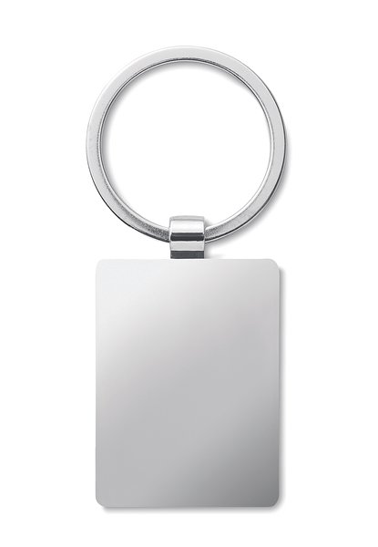 Schlüsselring Bambus, eckig Köbik