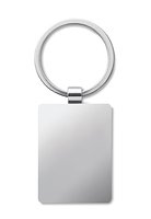 Schlüsselring Bambus, eckig Köbik