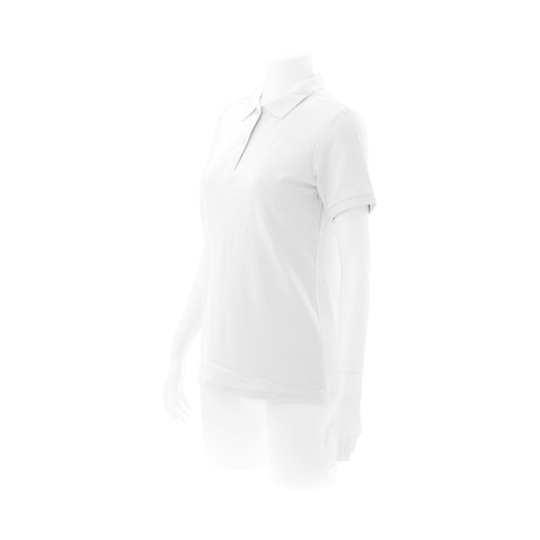 Frauen Weiß Polo-Shirt "keya"