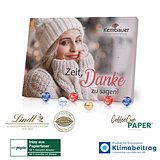 Upcycling Adventskalender „Coffee-Cup“ mit Lindt Schokolade