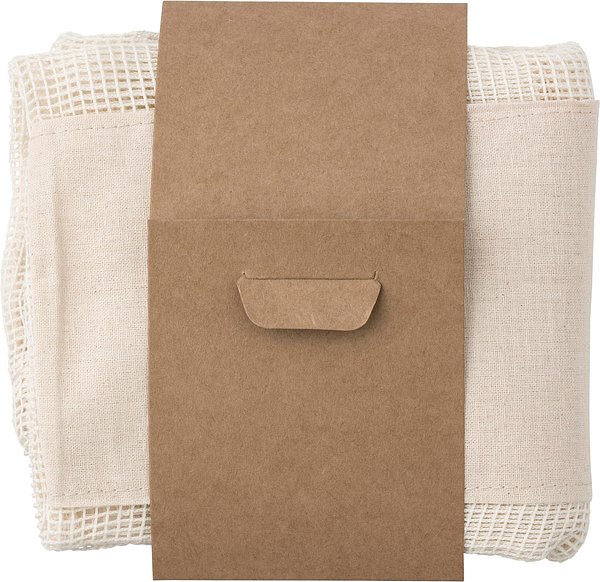 Set aus drei wiederverwendbaren Taschen aus Baumwollgewebe Rudinest