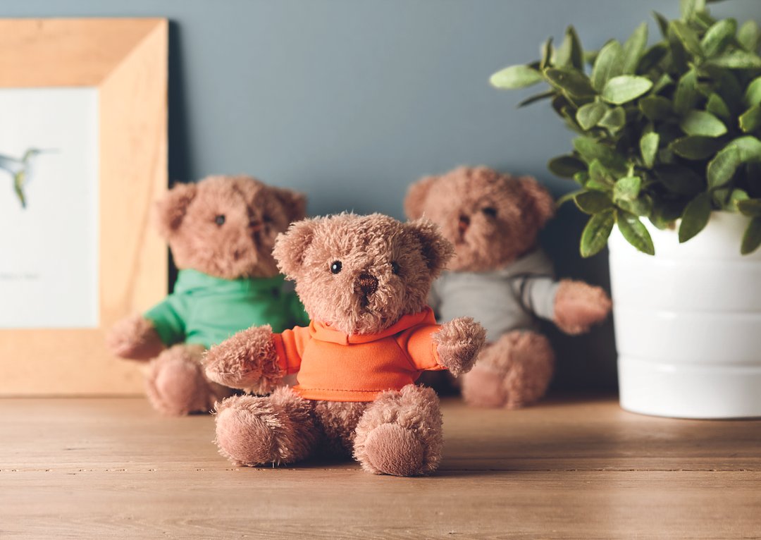 Teddybär mit Hoody Bengi