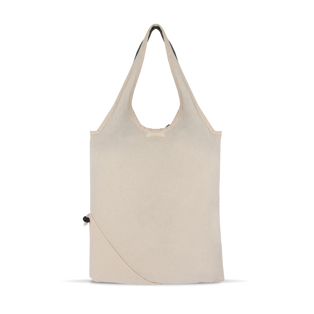 Einkaufstasche Recycelte Baumwolle OEKO-TEX® 140g/m² 38x42cm Emenanni