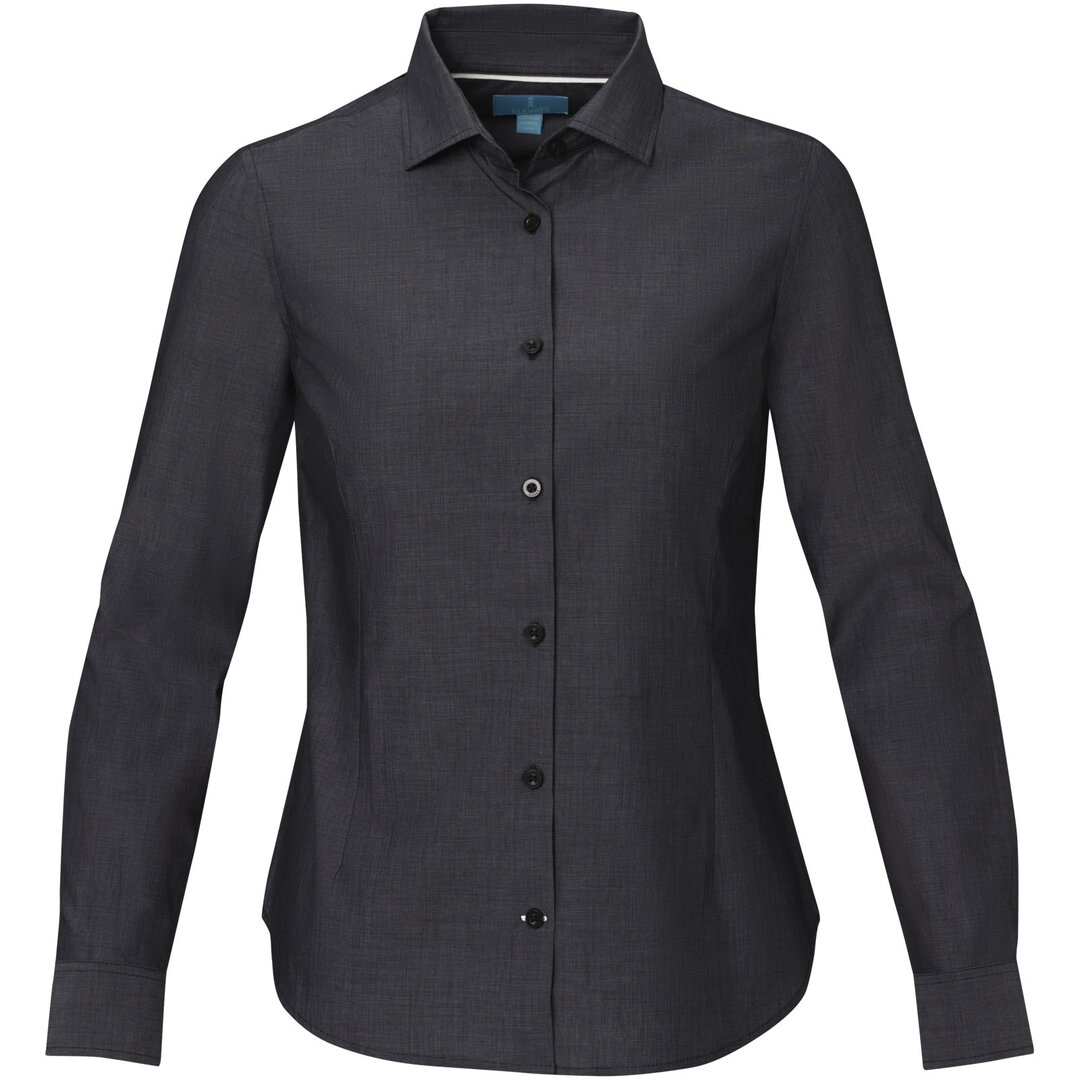 Langarm Shirt aus GOTS-zertifizierter Bio-Baumwolle für Damen - Leel