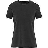 Kurzärmeliges T-Shirt für Damen im Washed Look, 160 g/m2 - Fränzin