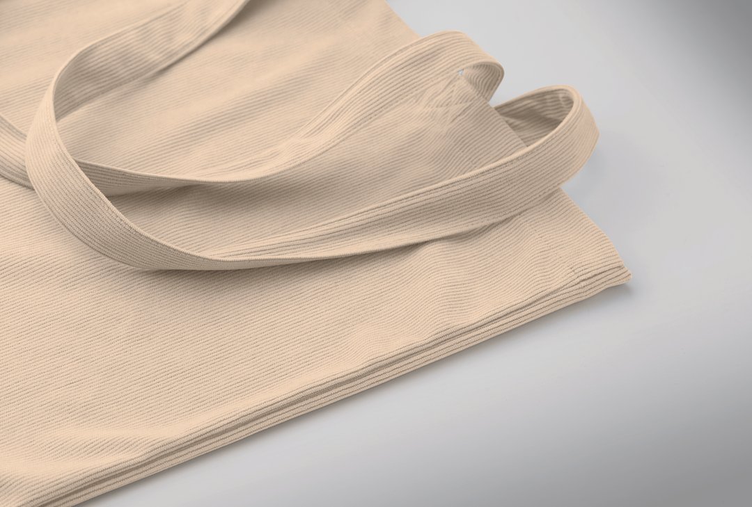 Einkaufstasche aus Kord Saraina