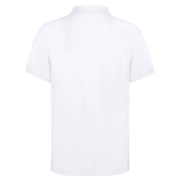 Erwachsene Weiss Polo-Shirt Idpan