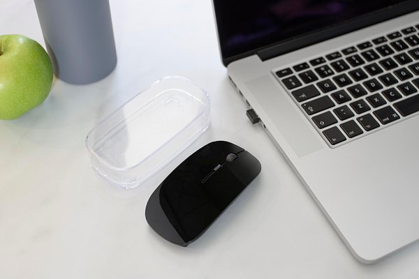 Kabellose Computermaus aus ABS-Kunststoff Helia