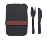 Lunchbox mit Besteck Utziani