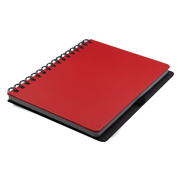 Notizbuch mit Spiralbindung, mit recycelten Papier, DIN A5 Aninat