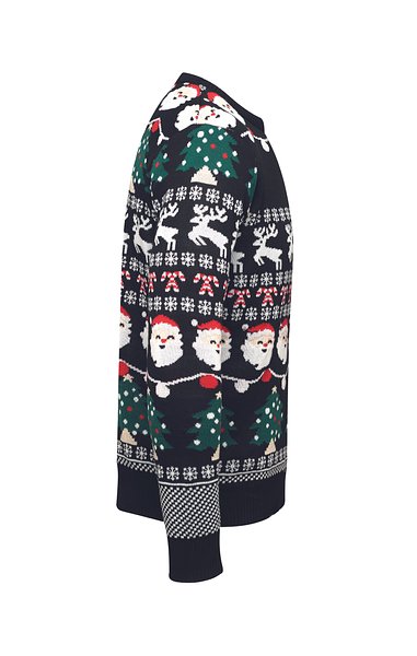 Weihnachts-LED-Pullover S/M Linana