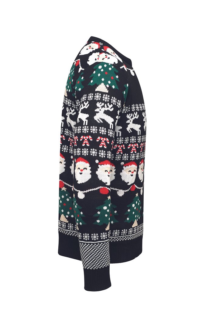 Weihnachts-LED-Pullover S/M Linana