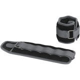 2 x 0,5 kg verstellbare Hand- und Fussgelenksmanschette - Gringia