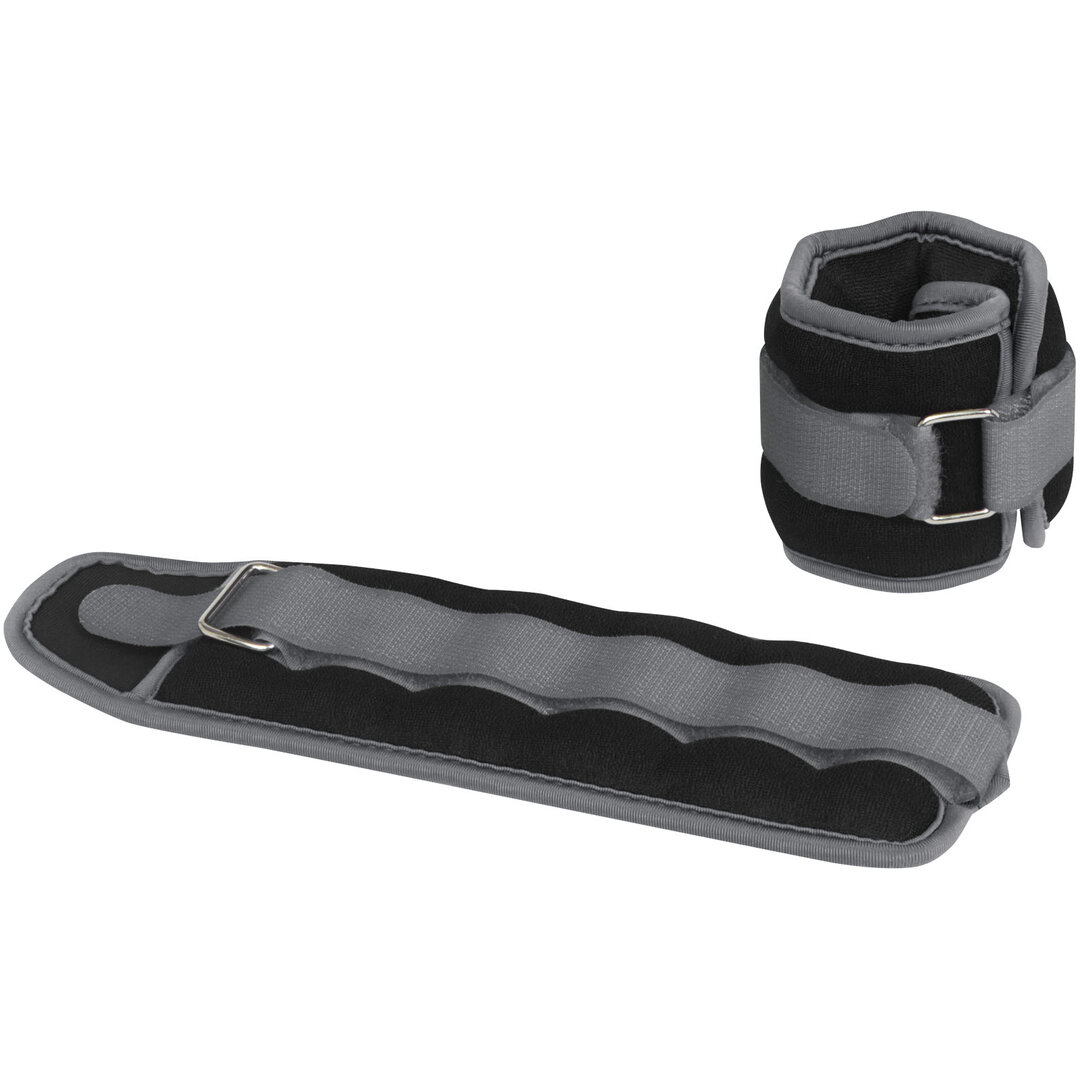 2 x 0,5 kg verstellbare Hand- und Fussgelenksmanschette - Gringia