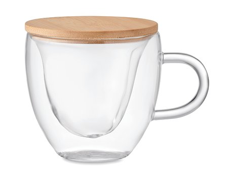 Doppelwandiges Borosilikatglas Ramingi