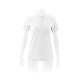 Frauen Weiß Polo-Shirt "keya"