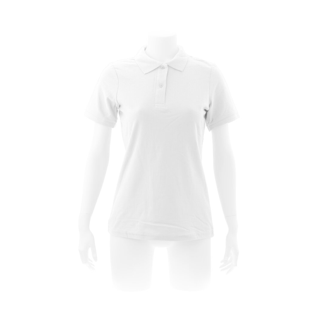 Frauen Weiß Polo-Shirt "keya"